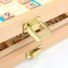 3 In1 Children Multifunctional Sudoku Board Game Puzzle Board Game, Blue, Pink