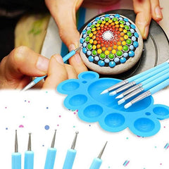 53 PCS Mandala Drawing Tool With Storage Bag, Drawing Tool
