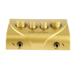 Karaoke Sound Mixer Professional Audio System Portable Mini Digital Audio Sound Karaoke Machine Echo Mixer System