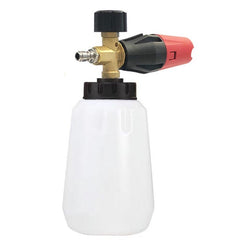 Car Wash Water Gun Foam Pot High Pressure Water Gun Foam Pot, Black Foam Pot With Red Mouth, Black Foam Pot With Black Mouth, White Foam Pot With Black Mouth