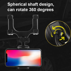 2 PCS Car Rearview Mirror Mobile Phone Bracket Tachograph Fixing Clip, 2pcs Rearview Mirror Mobile Phone Bracket