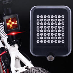 Intelligent Steering Brake Tail Light USB Rechargeable Bicycle Light Cycling Warning Safety Light, Intelligent Steering Brake Tail Light