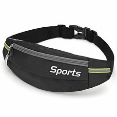 Sports Waist Bag Running Equipment Lightweight Large-Capacity Water-Repellent Breathable Outdoor Bag, 7 inch