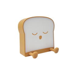 F-L-01 Toast Bread Night Light With Mobile Phone Holder Children Bedroom Timing Sleep Light, F-L-01 Toast Bread Gluttonous, F-L-01 Toast Bread Snooze, F-L-01 Toast Bread Playful