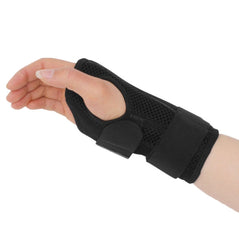 Two-Way Compression Stabilized Support Plate Wrist Brace Fracture Sprain Rehabilitation Wrist Brace, Specification: Right Hand S (Black), Left Hand S (Black), Right Hand S (Black), Left Hand M (Black), Right Hand M (Black), Left Hand L (Black)         ...