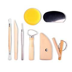 30 In 1 Wooden Pottery Clay Tools Multi-Function Clay Sculpture Tools, Sculpture Tools