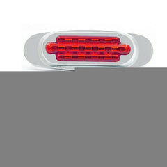 12-24V 2000-4000K 16 LEDs Electroplating Side Lights Side Tail Lights Cargo Truck Modification Light, Red (2 Lines Always Bright), Yellow (2 Lines Always Bright), Red (High and Low Light 3 Lines), Yellow (High and Low Light 3 Lines)