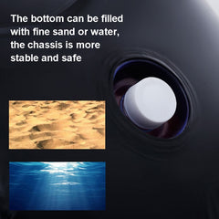 PVC Adult Children Thick Vertical Inflatable Punching Bag Tumbler Inflatable Boxing Column, Height: 1.6m, 1.6m Gold