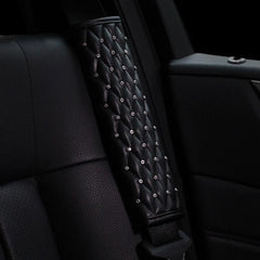 Car Interior Cover Diamond Car Accessories, A Pair Shoulder Guard, Gear Cover, Handbrake Cover