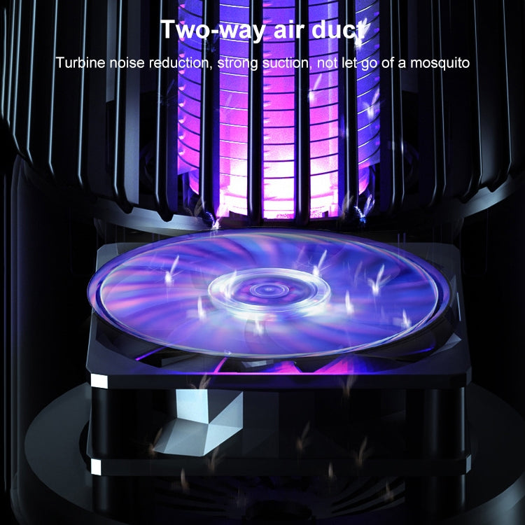 USB Photocatalyst Mosquito Killer Electrical Shock Two-In-One Mosquito Killer, White Gold  (Electric Shock + Suction), White (Electric Shock)