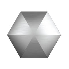 Desktop Kinetic Energy To Vent Stress Relief Fingertip Spinner Toy, Style:, Aluminum Alloy Quadrilateral Silver, Aluminum Alloy Hexagonal Silver, Stainless Steel Quadrilateral Silver, Stainless Steel Hexagon Silver, Aluminum Alloy Quadrilateral Gold   ...