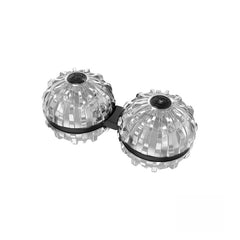 Siamese Massage Ball Fingertip Spinner Toy Decompression Artifact, (Silver), (Black), (Bronze), (Red Copper)