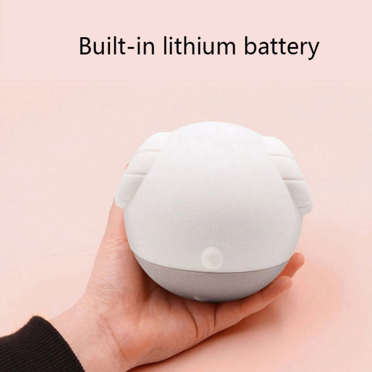 ZD-26 Silicone Children With Sleep Pat Night Light, ZD-26 Goat Warm Light, ZD-26 Goat Colorful