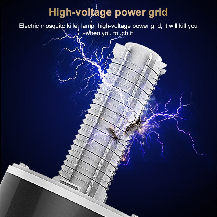 ALE-MWD-008 Home Bedroom Mute Mosquito Trap Mosquito Lamp Outdoor Non-Radiation Fly Mosquito Repellent, Charging Type 2000 MAH