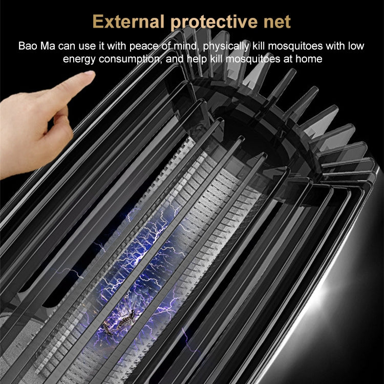 ALE-MWD-008 Home Bedroom Mute Mosquito Trap Mosquito Lamp Outdoor Non-Radiation Fly Mosquito Repellent, Charging Type 2000 MAH