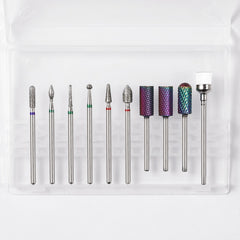 Tungsten Steel Alloy Nail Art Polished Head Set Grinding Machine Drain Brush Dead Polishing Tool, ZH01, ZH02, ZH03, ZH04, ZH05, ZH06, ZH07
