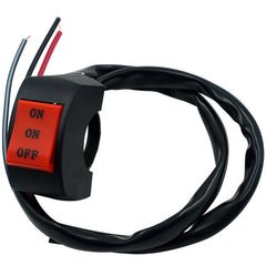 10 PCS Modified Motorcycle Off-Road Accessories Handlebars 1 In 2 Out Headlights Spotlights Far Near Light Switches, Far Near Light Switches