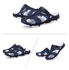 Summer Men Slippers Beaches Waterproof Upstream Breathable Sandals, 40, 41, 42, 43, 44, 45