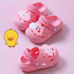 Non-Slip Soft Bottom Hole Slippers For Children, 31/32