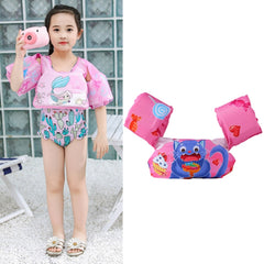 Children Swimming Foam Arm Ring Baby Swimming Equipment Floating Ring Water Sleeve Buoyancy Vest, Astronaut Girl, Candy Cat, Underwater World, Fruit Rabbit