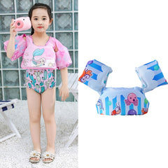 Children Swimming Foam Arm Ring Baby Swimming Equipment Floating Ring Water Sleeve Buoyancy Vest, Astronaut Girl, Candy Cat, Underwater World, Fruit Rabbit