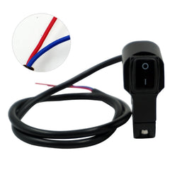 Motorcycle Aluminum Alloy Waterproof Headlight Switch Modification Breakdown Switch, Headlight Switch