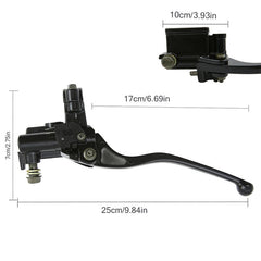 HJ125-2B Motorcycle Hydraulic Disc Brake Pump Front Brake Assembly For Hnda TRX125 / 200 / 350, For Hnda TRX125 / 200 / 350