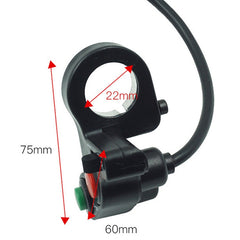 Motorcycle Modified Accessories Multi-Function Speaker Shifting Turning Light Switch, Multi-Function Switch