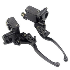 ATV Four-Wheeled Car UTV Kart Front And Rear Brakes Pump Disc Brake Handle Oil Pump Hand Brake With Assist Brake, Left, Right