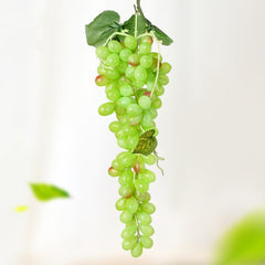 Simulation Fruit Simulation Grapes PVC with Cream Grape Shoot Props, 2 Bunches 110 Green Grapes, 2 Bunches 110 Red Grapes, 2 Bunches 110 Granules Agate Grapes, 2 Bunches 110 Purple Grapes