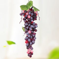 Simulation Fruit Simulation Grapes PVC with Cream Grape Shoot Props, 2 Bunches 110 Green Grapes, 2 Bunches 110 Red Grapes, 2 Bunches 110 Granules Agate Grapes, 2 Bunches 110 Purple Grapes
