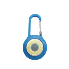 3 PCS Mini Carabiner COB Flashlight Outdoor Portable Keychain Night Fishing Light Random Colour Delivery, Red, Blue, Black, Gray