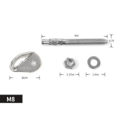 XINDA Rock Bullet Expansive Nails Hanging Tablet Stainless Steel Cave Climb Nail, M8 Climb Nail, M10 Climb Nail