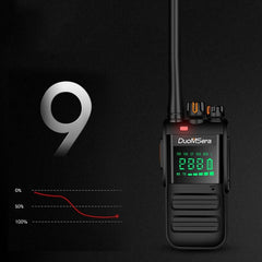 DuoMSera Outdoor Handheld Civil Waterproof High-Power Wireless Walkie-Talkie
