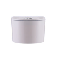 EXPED SMART Desktop Smart Induction Electric Storage Box Car Office Trash Can, Specification:, 3L Battery Version (White), 3L Battery Version (Khaki), 5L Battery Version (White), 5L Battery Version (Khaki), 3L USB Charging (White), 3L USB Charging (Kha...