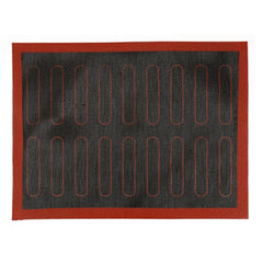 Hollow Non-Stick High Temperature Baking Mat Breathable Glass Fiber Baking Pan Mat, 40x30cm Straight Angle, 12 Lap 40x30cm Cut Angle, 18 Lap 40x30cm Straight Angle, 57x37cm Straight Angle