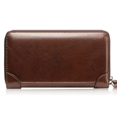 WEIXIER W88  Handbags Men Pu Hand Tested Handbags Multi-Function Wallet, Black, Brown