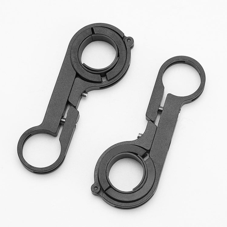 BG-798 30cm Bicycle Extension Bracket Double Rod Aluminum Flashlight Stopwatch Headlight Expansion Bracket, BG-798