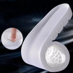 1 Pair 085 Sports Insoles Men And Women Breathable Sweat-Absorbent Deodorant Silicone Thickened Shock-Absorbing Insole, 35, 36, 37, 38, 39, 40, 41, 42, 43, 44, 45