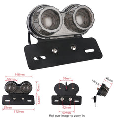 Motorcycle Modified Retro LED Integrated Rear Taillight Brake Light, Rear Taillight Brake Light