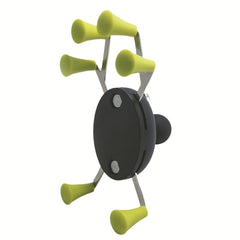Eagle Claws X-Type Six-Claw Metal Mobile Phone Back Clip Bicycle Motorcycle Mobile Phone Holder, Black, Red, Green