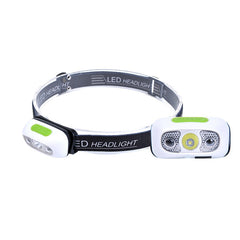 Smart Sensor Outdoor USB Headlight LED Portable Strong Light Night Running Headlight, Black 3W 100LM, White 3W 100LM, Orange 3W 100LM, White 5W 140LM, Orange 5W 140LM