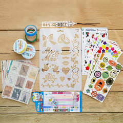Photo Album Making DIY Accessories Set Hand Book Hand-Made Decorative Accessories, Specification：, Package 1, Package 2, Package 3