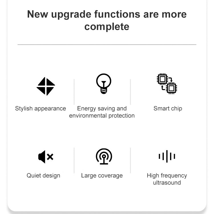 Dual-frequency Ultrasonic Mosquito Repellent Household Insect Repellent for Pregnant Women and Children, US Plug, UK Plug, EU Plug