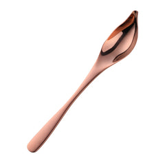 Household Kitchen Stainless Steel Seasoning Spoon 304 Thickened Tip Oil Spoon Mounting Spoon,Color:, Tip Oil Spoon (Silver), Tip Oil Spoon (Gold), Tip Oil Spoon (Rose Gold), Tip Oil Spoon (Black), Tip Oil Spoon (Purple), Tip Oil Spoon (Blue)           ...