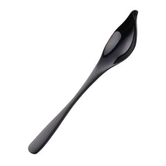 Household Kitchen Stainless Steel Seasoning Spoon 304 Thickened Tip Oil Spoon Mounting Spoon,Color:, Tip Oil Spoon (Silver), Tip Oil Spoon (Gold), Tip Oil Spoon (Rose Gold), Tip Oil Spoon (Black), Tip Oil Spoon (Purple), Tip Oil Spoon (Blue)           ...