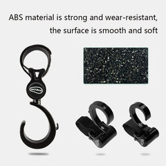 JOYREN 2pcs/Set Baby Stroller Non-Slip And Durable Hook, 2 Sets Stroller Hook