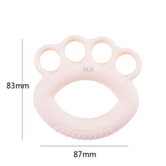 Children Grip Ring Finger Strength Training Finger Power Device, Specification: 5LB (Finite Orange Pink), 5LB (Finite Orange Pink), 15LB (Finite Light Blue), 25LB (Finite Light Purple), 35LB (Finite Light Green), 5LB (Olive Orange Pink)                ...