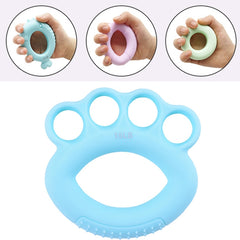 Children Grip Ring Finger Strength Training Finger Power Device, Specification: 5LB (Finite Orange Pink), 5LB (Finite Orange Pink), 15LB (Finite Light Blue), 25LB (Finite Light Purple), 35LB (Finite Light Green), 5LB (Olive Orange Pink)                ...