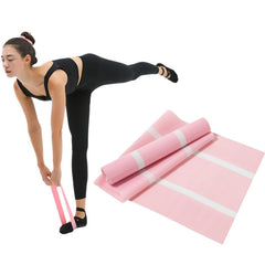 Latex Yoga Stretch Elastic Belt Hip Squat Resistance Band, Specification: 1500x150x0.35mm (Pure Cherry Pink), 1500x150x0.35mm (Pure Cherry Pink), 1500x150x0.35mm (Pure Red), 1500x150x0.35mm (Pure Blue), 1500x150x0.35mm (Pure Purple)                    ...